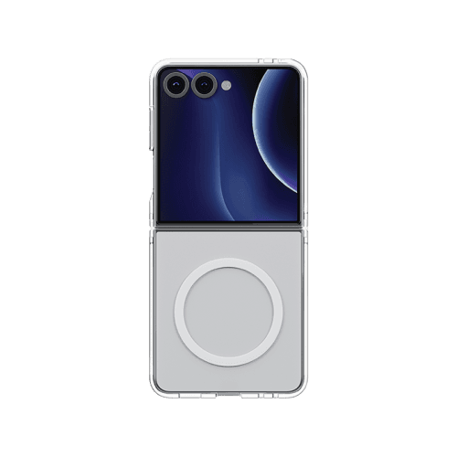 Uniq Hybrid Lfepro Xtreme MagSafe Case for Samsung Galaxy Flip 7 - Crystal Clear
