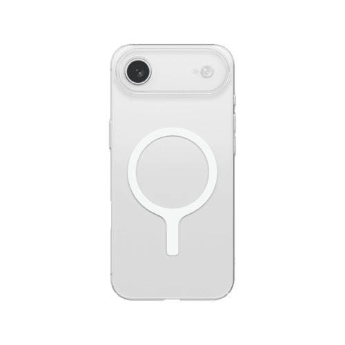 Uniq Airsuit Magsafe case for iPhone Air - Glossy Clear\White