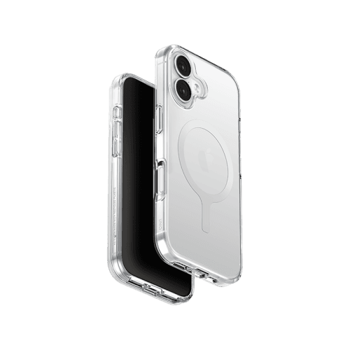 Uniq Hybrid Clario MagSafe Case for iPhone 17 - Lucent Clear