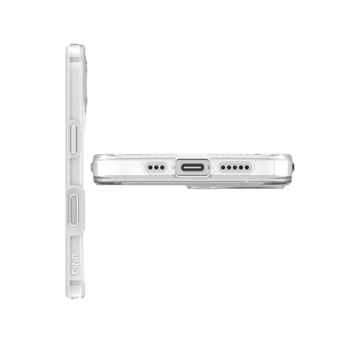 Uniq Hybrid Clario MagSafe Case for iPhone 17 - Lucent Clear