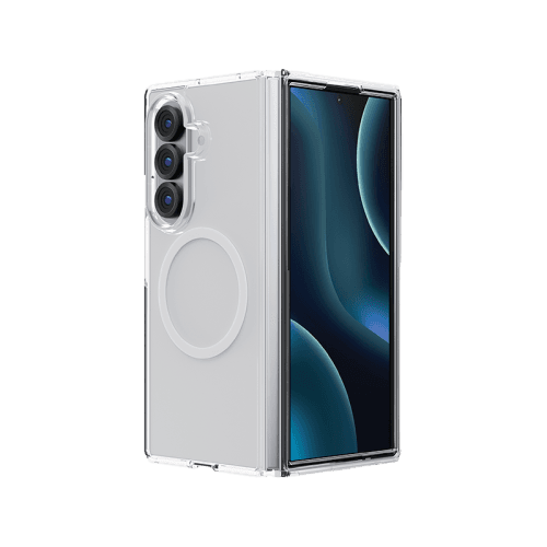 Uniq Hybrid Lfepro Xtreme MagSafe Case for Samsung Galaxy Fold 7 - Crystal Clear