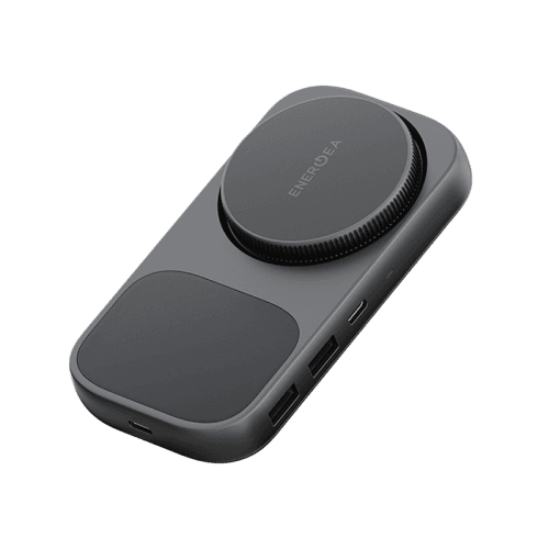 Energea Widock Plus 7 In 1 USB-C Hub With Wireless Charger - Gunmetal