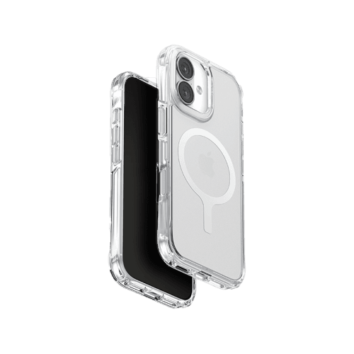 Uniq Hybrid Lifepro Xtreme MagSafe Case for iPhone 17 - Frost Clear / White