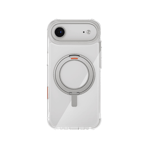 Uniq Hybrid Swivix With 360 Rotating Kickstand MagSafe Case for iPhone Air- Lucent Clear