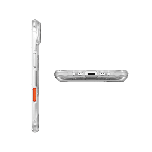 Uniq Hybrid Swivix With 360 Rotating Kickstand MagSafe Case for iPhone Air- Lucent Clear