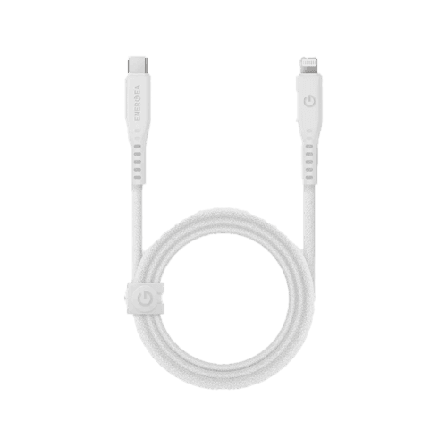Energea Flow 480mbps USB-C to Lightning Cable 1.5M - White