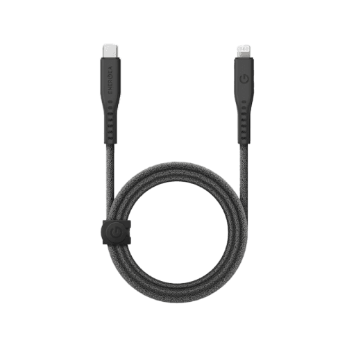 Energea Flow 480mbps USB-C to Lightning Cable 1.5M - Black