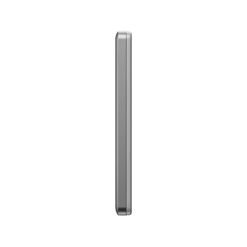 Energea AluPac Mini Aluminum MagSafe 5000mAh Power Bank - Natural Titanium