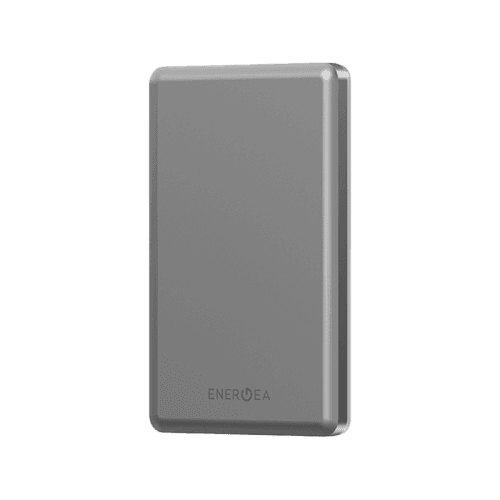 Energea AluPac Mini Aluminum MagSafe 5000mAh Power Bank - Natural Titanium