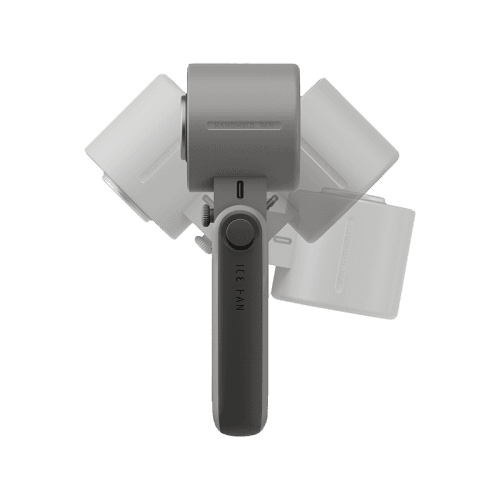 Energea AirMate Chill 6000mAh Adjustable Portable Handheld Fan - Slate Grey
