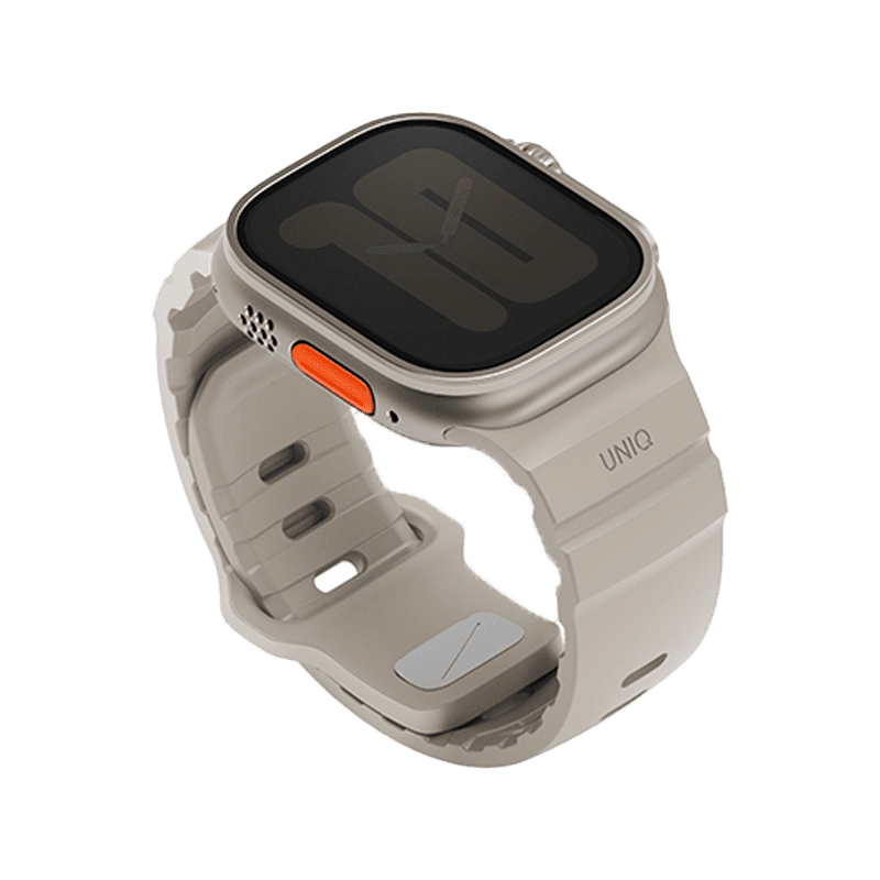 Uniq Alton Silicon Strap for Apple Watch 49/46/45/44mm - Light Sand