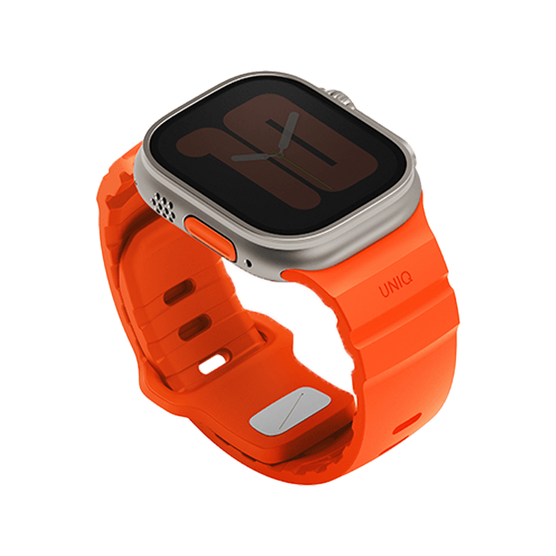 Uniq Alton Silicon Strap for Apple Watch 49/46/45/44mm - Flame Orange