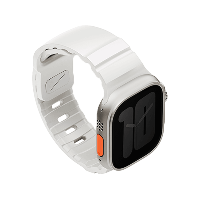 Uniq Alton Silicon Strap for Apple Watch 49/46/45/44mm - Blanc White