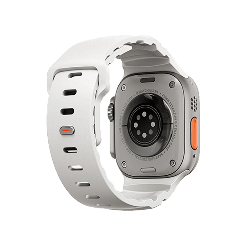 Uniq Alton Silicon Strap for Apple Watch 49/46/45/44mm - Blanc White