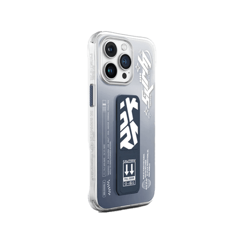 SkinArma Cosmo Grip-Stand Case for iPhone 15 Pro - Blue