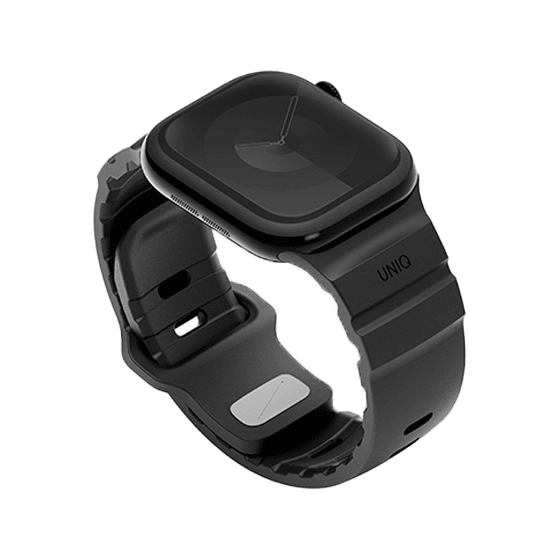 Uniq Alton Silicon Strap for Apple Watch 42/41/40mm - Midnight Black