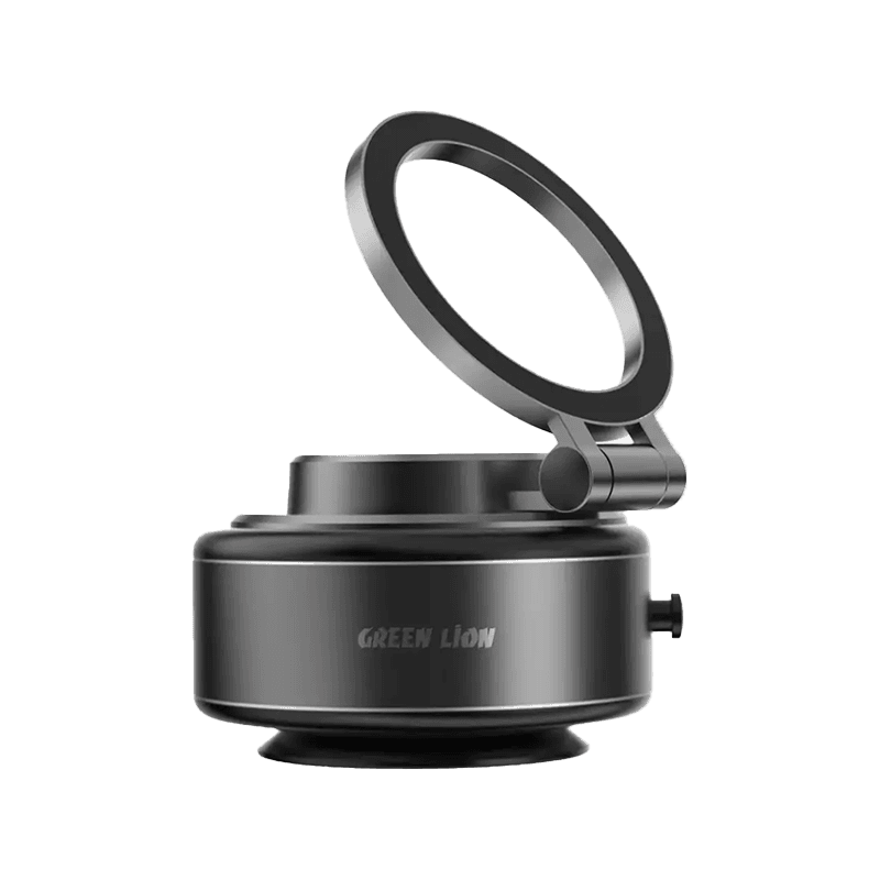 Green Lion GX-29 360° Rotation MagSafe Auto Suction Phone Holder - Matte Black