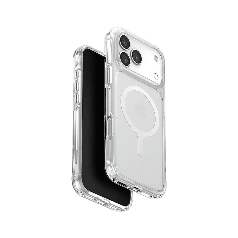 Uniq Hybrid Lifepro Xtreme MagSafe case for iPhone 17 Pro - Frost Clear / White