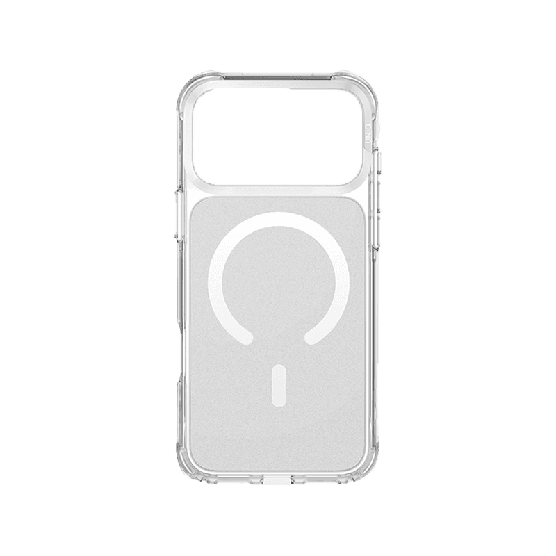 Uniq Hybrid Lifepro Xtreme MagSafe case for iPhone 17 Pro - Frost Clear / White