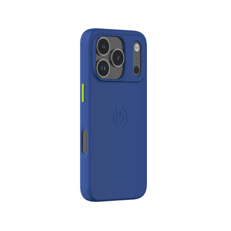 Goui Magnetic Case With Magnetic Bars for iPhone 17 Pro Max+ Magnetic Strap  - Midnight Blue