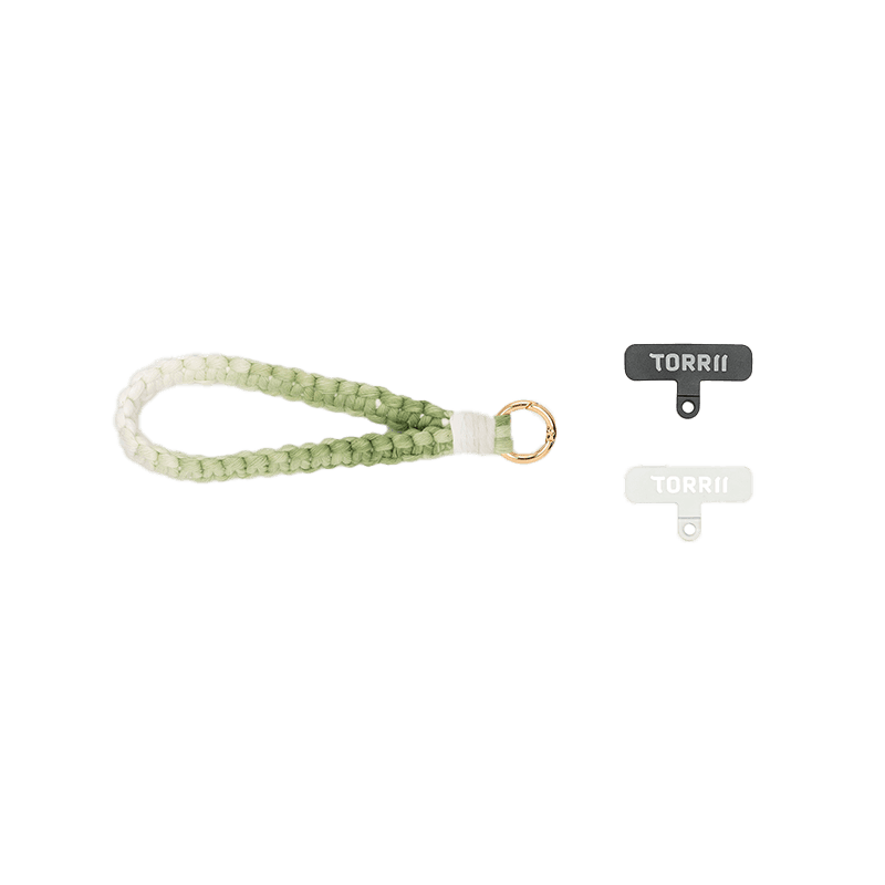 Torrii Knotty Braided Wrist Strap - Green