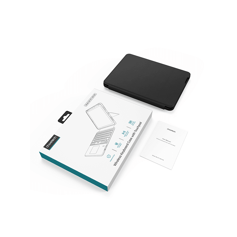 Choetech Magic Keyboard for iPad 10.2" Arabic/English - Black