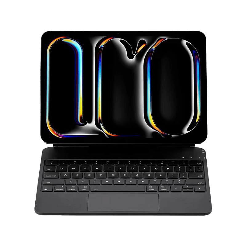 Choetech Magic Keyboard for iPad 13" M4 Arabic/English - Black