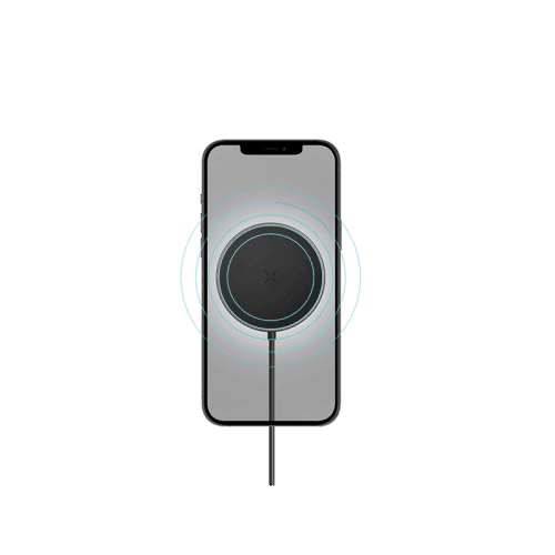 Energea MagDrive 15W MagSafe Car Charger (Desktop / Air Vent) - Gunmetal