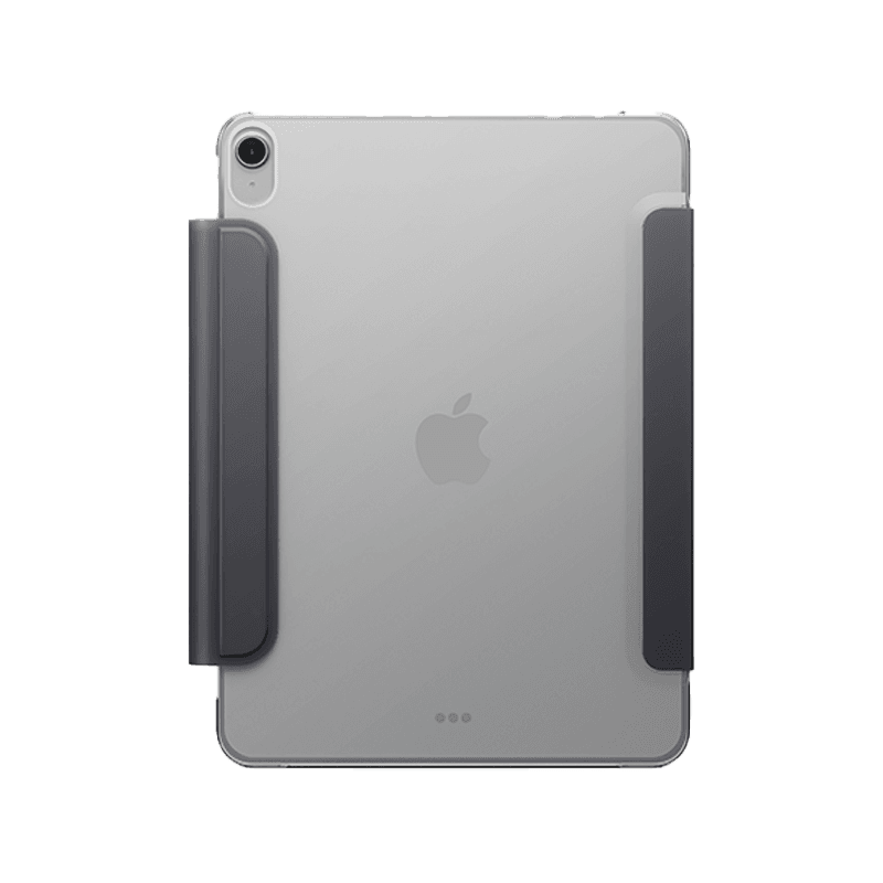 Uniq Camden Lite Case With Detachable Pencil Sleeve for iPad 11" (A16) - Charcoal Grey