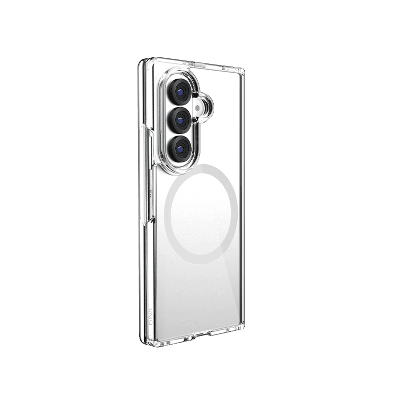 Uniq Hybrid Lfepro Xtreme MagSafe Case For Samsung Galaxy Z Fold 8 Ultra - Crystal Clear