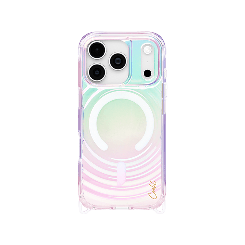 Uniq Coehl Vela MagSafe Case for iPhone 17 Pro - Iridescent