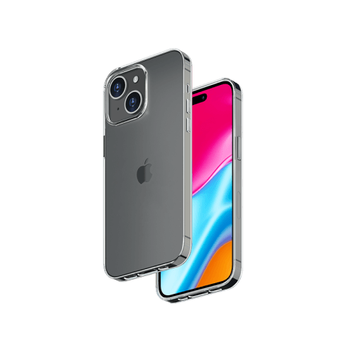 Smart Premium Case for iPhone 15 - Clear