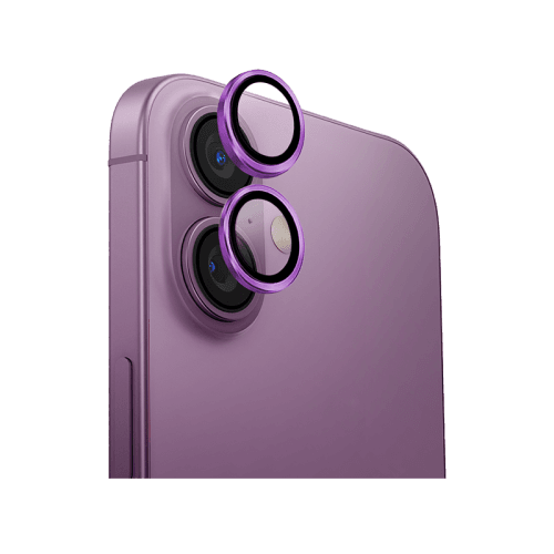 Uniq Optix Camera Lens Protector for iPhone 16 & 16 Plus – Grape Pink