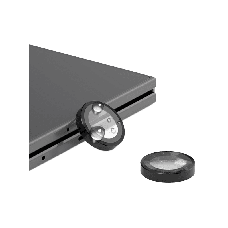 Araree C-Sub Core Camera Lens Protector With Metal Ring for Galaxy Z Fold 8 Ultra - Clear