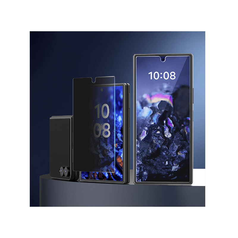 Araree Sub Core Front Screen Protector Tempered Glass For Samsung Galaxy Z Fold 8 Ultra - Privacy (2Pcs)