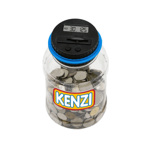 Kenzi's Coin Jar - Clear