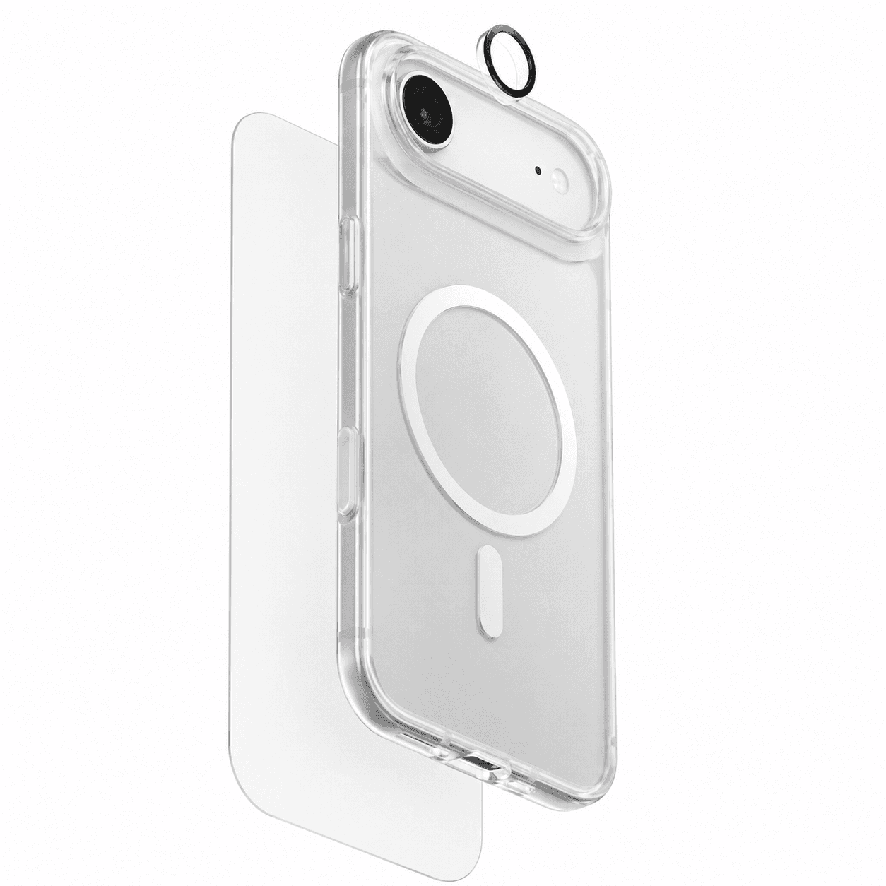 Uniq Hybrid Clearvue MagSafe 360 Essential Bundle Pack (MagSafe Case + Screen Protector + Camera Lens Protector) for iPhone Air