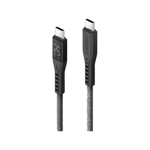 Energea Flow 480mbps USB-C to Lightning Display Cable 1.5M - Black