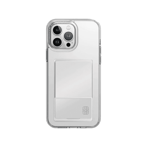 Uniq Hybrid Airfender Case for iPhone 15 Pro - Nude Transparent