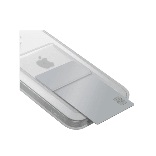 Uniq Hybrid Airfender Case for iPhone 15 Pro - Nude Transparent
