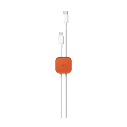Uniq Pod Adhesive Cable Organizer 8 in 1 Pack - Sienna Orange