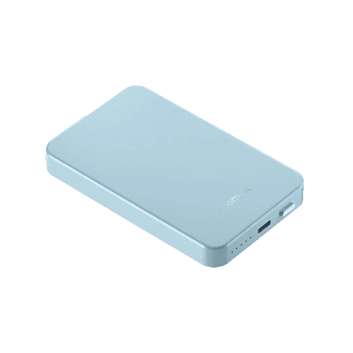 Momax Q.Mag Power 6 Magnetic Wireless 5000mAh Battery Pack - Blue