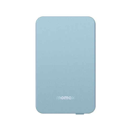 Momax Q.Mag Power 6 Magnetic Wireless 5000mAh Battery Pack - Blue