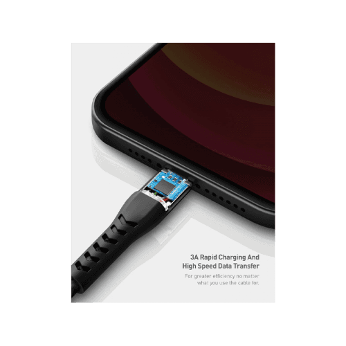 Energea Nyloflex USB-A to Lightning Cable 1.5M - White