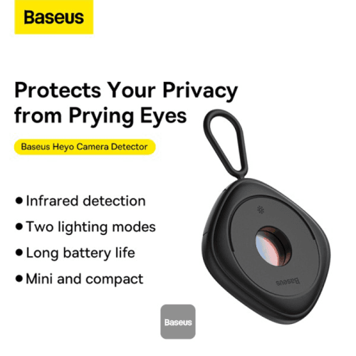 Baseus Heyo Camera Detector - Black (USB-A to USB-C Cable 0.3m)