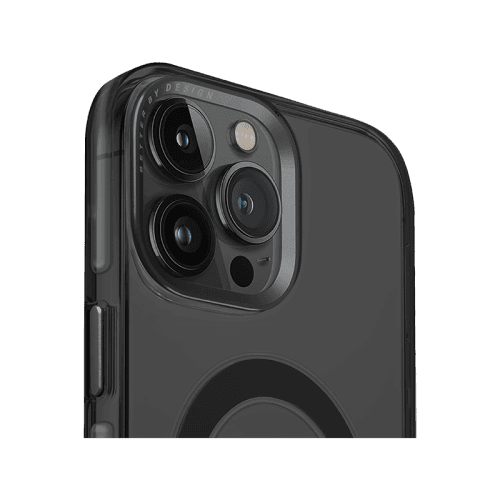 Uniq Hybrid Calio MagSafe Case for iPhone 15 Pro - Smoked Tinted Grey