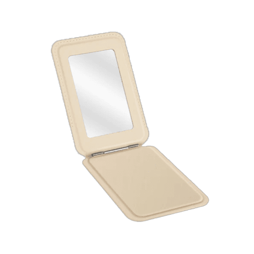 Uniq Coehl Esme Magnetic Snap-on Card Holder Snap and Mirror for iPhone - Sapphire Blue