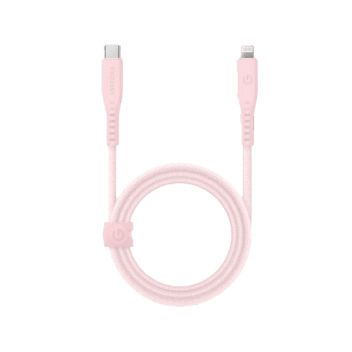 Energea Flow 480Mbps USB-C to Lightning Cable 1.5M - Pink