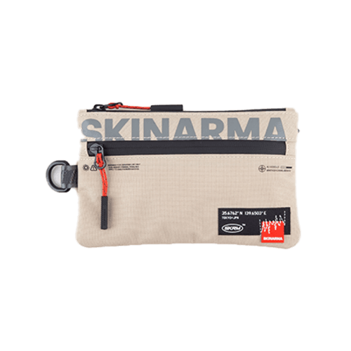 SkinArma Fardel Clutch Pouch - Beige