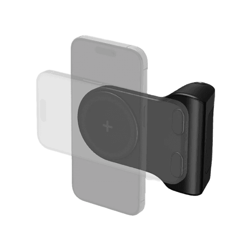 Energea MagCam Bluetooth Mobile Camera With 5000mAh MagSafe Power Bank - Black